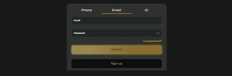 JabiBet Casino register